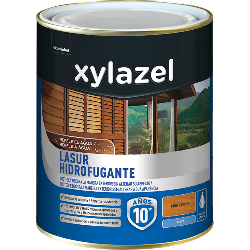 Protector de madera hidrofugante mate xylazel 750 ml pino