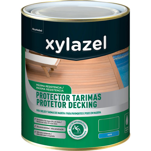 Protector de tarimas xylazel 2,5 l nogal