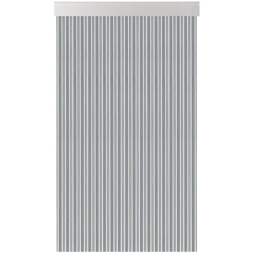 Cortina de puerta acudam cinta s370 gris-cristal 100x235 cm