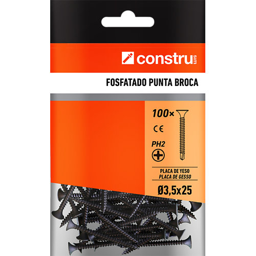 Tornillo para placas de yeso de y 35 mm