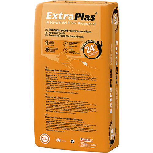 Plaste en polvo extraplast renovación goetle 15 kg nara