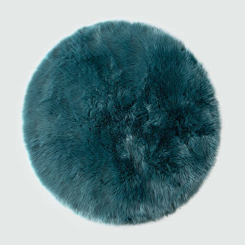 Alfombra de interior blanca polipropileno caras 160 x 230cm 27 Alfombra acrílica circular pelo largo skin turquesa ø 140 cm