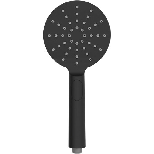 Alcachofa de ducha design negro con 3 funciones de la marca Blanca / Sin definir en acabado de color Negro fabricado en ABS