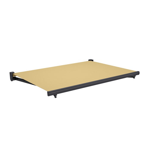 Perfil aluminio artens 166 cm beige mod017 26 Toldo tarifa brazo extensible motorizado gris y tela café 6x3m