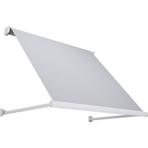 Perfil aluminio artens 83 cm gris mod007 27 Toldo marbella brazo punto recto manual sin cofre blanco y tela gris 4x1m