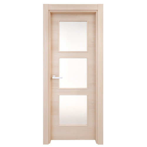 Puerta vilna blanco de apertura derecha de 62.5 cm 25 Puerta acristalada oslo acacia 130x82,5 cm i