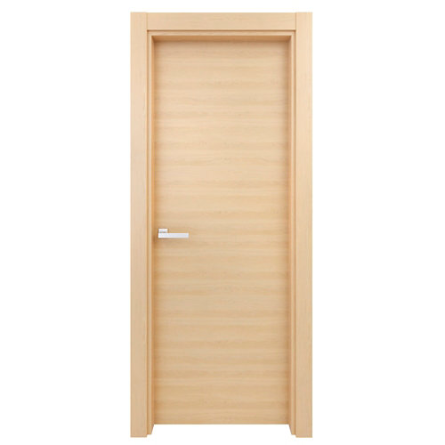 Escalera recta long uso interior ancho total 90 cm acabado cromo/nogal 25 Puerta ciega oslo roble miel 110x82,5 cm i