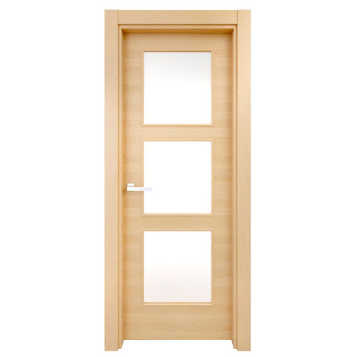 Puerta acristalada oslo roble miel 110x62,5 cm i