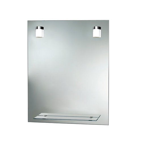 Espejo de baño con luz led milan 60 x 75 cm
