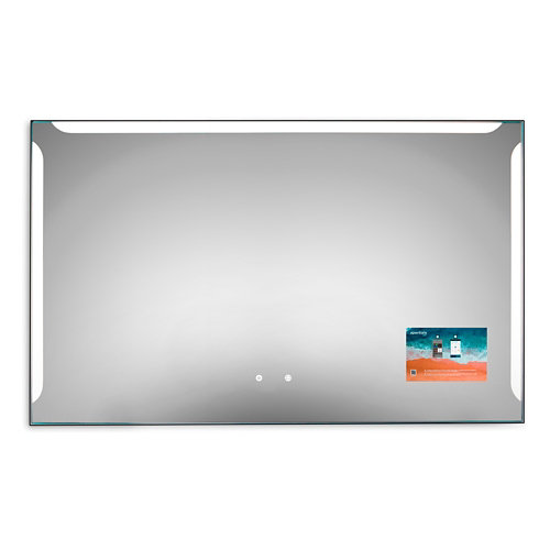 Espejo de baño con luz led alice 140 x 80 cm