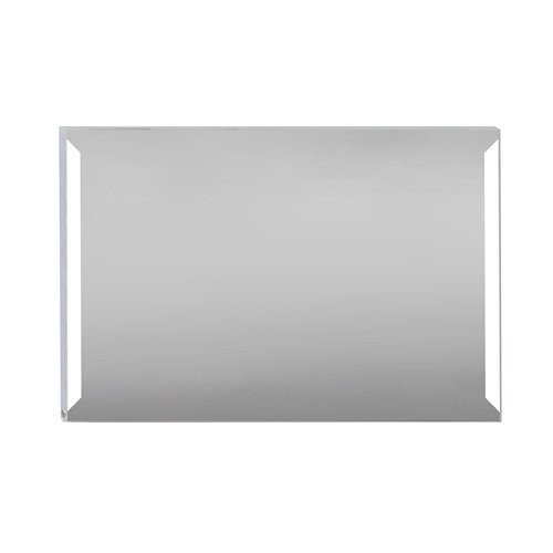 Espejo de baño con luz led edda steel 120 x 80 cm