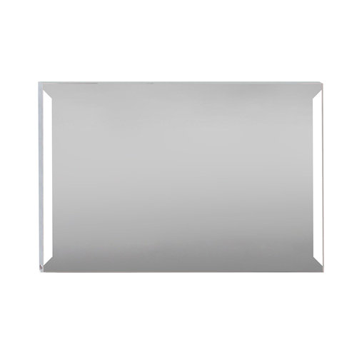 Espejo de baño con luz edda steel 120 x 80 cm