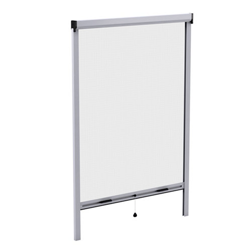Tablero de aglomerado crudo de 122x244x1,9 cm (anchoxaltoxgrosor) 23 Mosquitera enrollable color plata para ventana de 160x160 cm (ancho x alto)