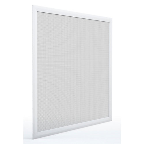 Mosquitera ventana corredera de color blanco de 70x130 cm (ancho x alto)