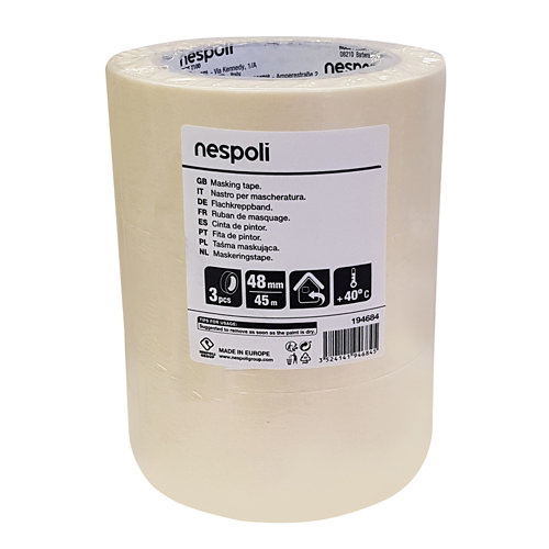 Esmalte para sanitario brillante v33 500ml blanco 21 Pack de 3 cintas de pintor 45 m x 48 mm