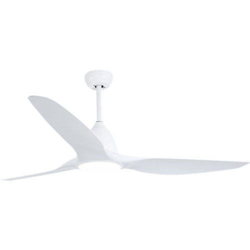 Ventilador de techo con luz roc iot blanco 132 cm motor dc