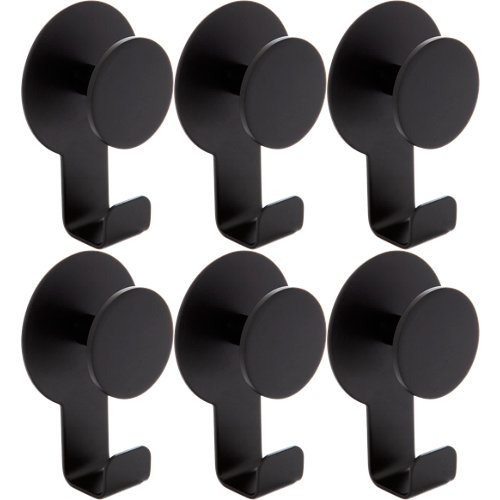 Lote de 6 perchas dobles urban sensea negro de la marca Blanca / Sin definir en acabado de color Negro fabricado en Varios, ver descripción