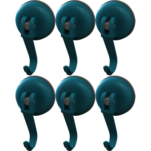 Lote de 6 perchas click easy azul de la marca Blanca / Sin definir en acabado de color Verde fabricado en Varios, ver descripción