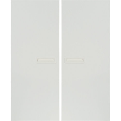 Pack 2 puertas abatibles armario tokyo blanco 30x100x1,6cm