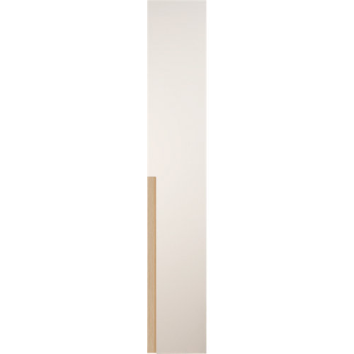 puerta niza gris de apertura derecha de 125 cm 27 Puerta abatible de armario catar blanco y roble 40x240cm