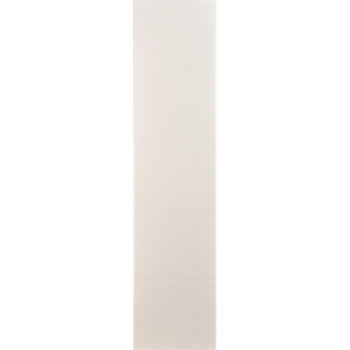 Puerta corredera de armario lucerna blanco 80x240x1,9 cm