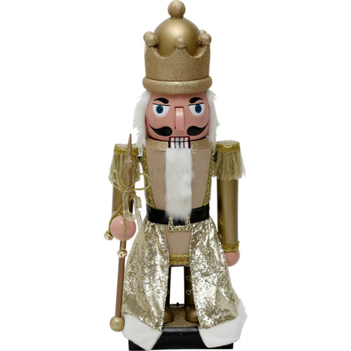 Figura de soldado de cascanueces navideño 110 cm