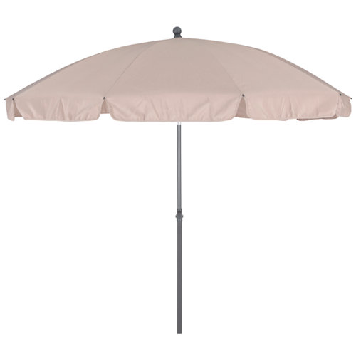 Comprar Parasol de metal naterial bigrey beige d250 cm