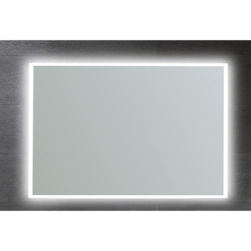 Espejo de baño con luz led nemesis 100 x 80 cm