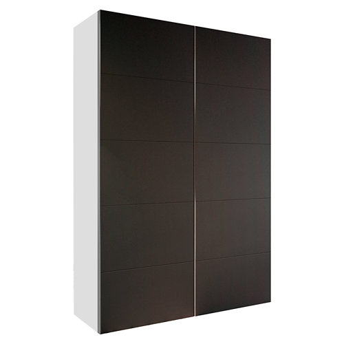 puerta bosco gris de apertura derecha de 105 cm 25 Armario spaceo home lucerna gris corredera interior blanco 240x160x60cm