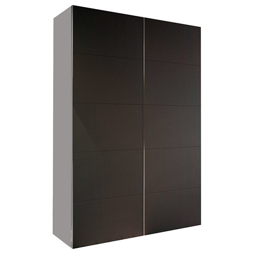 Puerta de interior corredera viena wengué de 62.5 cm 24 Armario spaceo home lucerna gris corredera interior textil 240x160x60cm