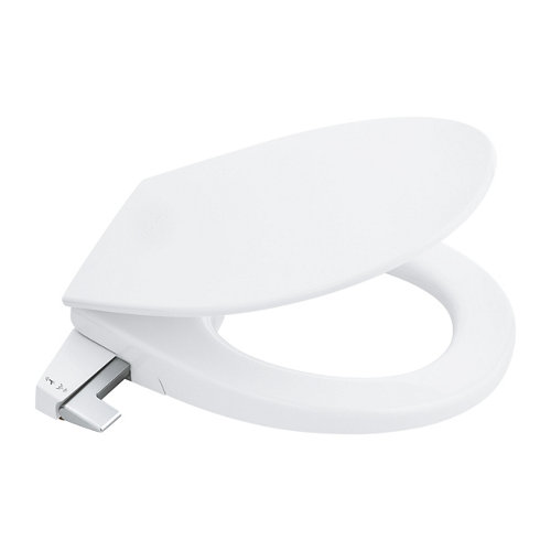 Tapa wc grohe asiento bidé manual bau amortiguada blanco