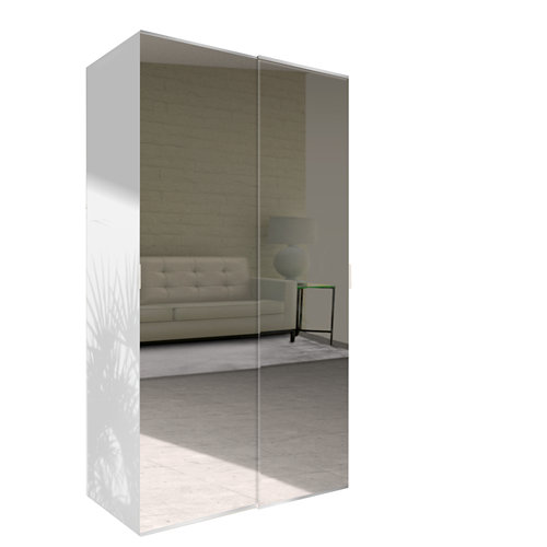 Amario spaceo home doha espejo corredera interior blanco 240x120cm