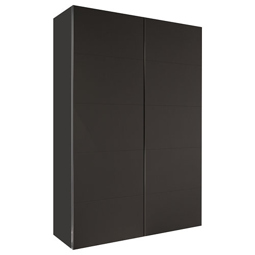 Armario spaceo home mallorca blanco abatible interior gris 240x160x60cm 25 Armario spaceo home lucerna gris corredera interior gris 240x120x60cm