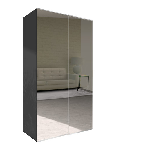 Cajonera 4 cajones serie montada wengué 72x70x50cm (altoxanchoxfondo) 24 Amario spaceo home doha espejo corredera interior gris 240x120cm