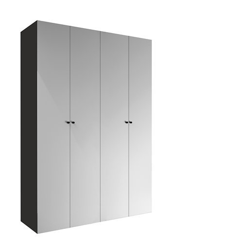 Puerta de interior corredera niza wengué de 72.5 cm 25 Armario spaceo home mallorca textil abatible interior gris 240x160x60cm