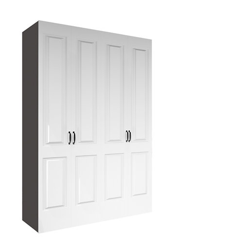 Barrera anticaida cama dolia 90cm longitud 40cm alto acabado madera natural 23 Armario spaceo home marsella blanco abatible interior gris 240x160x60cm