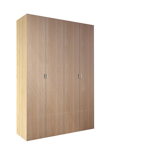 puerta niza haya de apertura izquierda de 125 cm 23 Armario spaceo home lucerna roble abatible interior roble 240x160x60cm