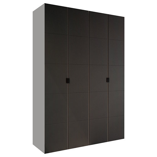 Composición nº69 spaceo home armario kit vestidor sin puertas textil 240x60x60cm 28 Armario spaceo home lucerna gris abatible interior textil 240x160x60cm