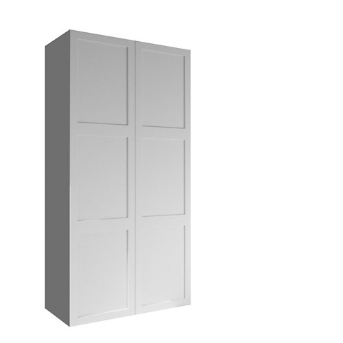 Puerta garaje seccional motorizada ral 3000 250x212,5 26 Armario spaceo home yakarta blanco abatible interior blanco 240x120x60cm