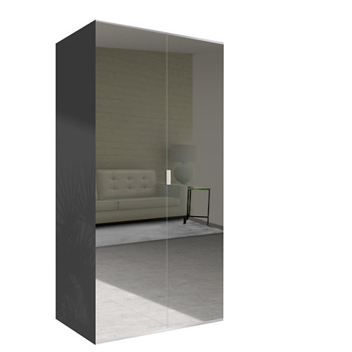 Puerta corredera cristal noruega uñero 72,5x203 cm 23 Amario spaceo home doha espejo abatible interior gris 240x120cm