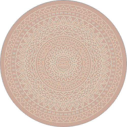 Felpudo marrón de coco y pvc 40 x70 cm 28 Alfombra de interior y exterior rosa polipropileno vejer 120 x 120cm