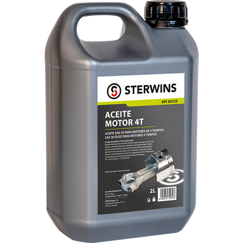 Aceite de motor sterwins para motor 4 tiempos 2 litros