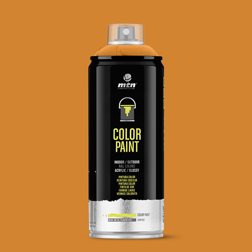 Spray pintura montana pro ral-2003 naranja pálido 400ml