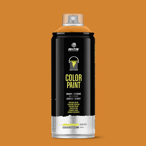 Pack 3 spray pintura montana wb 100 (rojo-amarillo-azul) de la marca MONTANA en acabado de color Naranja / cobre fabricado en Varios, ver descripción