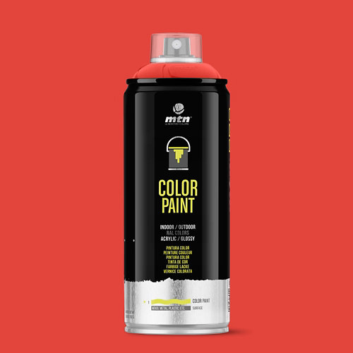 Spray pintura montana pro ral-3001 rojo señales 400ml