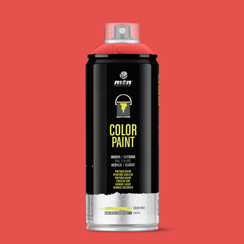 Spray pintura alta temperatura pro montana 400ml plata