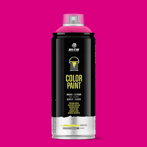 Spray pintura montana pro ral-4010 magenta tele 400ml