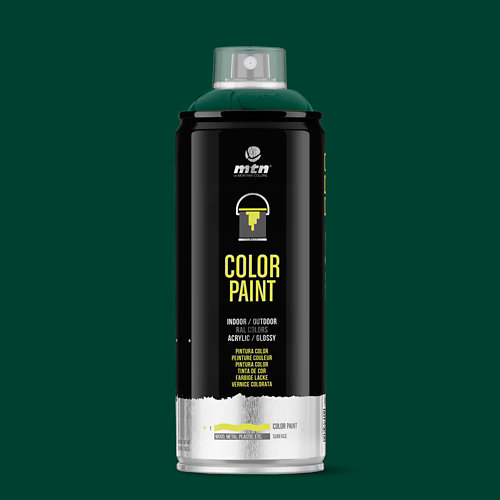 Spray pintura montana pro ral-6005 verde musgo 400ml