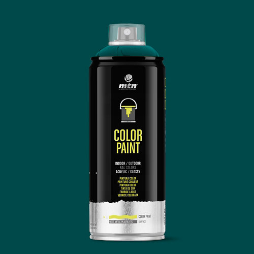 Spray pintura montana pro ral-6026 verde ópalo 400ml de la marca MONTANA en acabado de color Verde fabricado en Varios, ver descripción