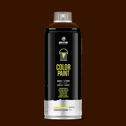 Spray pintura montana pro ral-8016 caoba 400ml